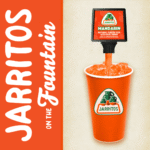 Jarritos Fountain Sodas Mandarin Beverage / Soda Syrup 3 Gallon Bag in Box