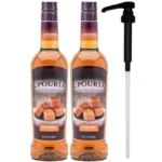 UPOURIA Caramel Coffee Syrup Flavoring ( PACK OF 2 ) Best by: 09/2027