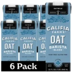 Califia Farms Oat Milk Barista Blend 32oz Shelf Stable Plant Based Vegan 6 Pack - Image 2